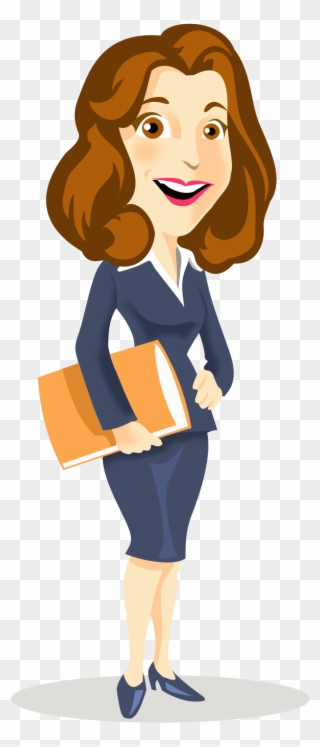 Businessperson Cartoon Clip Art Mood Frame Transprent - Business Woman Cartoon Png Transparent Png