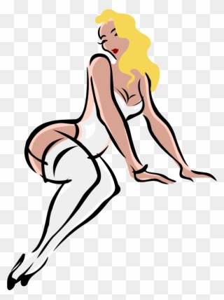 Panties Computer Icons Woman Lingerie Undergarment - Girl Lingerie Cartoon Transparent Clipart