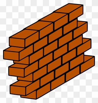 Brick Wall Clip Art - Brick Wall Clipart - Png Download