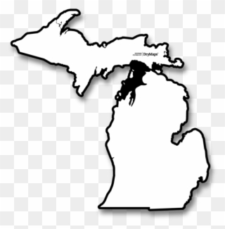 At Getdrawings Com Free For Personal Use - Michigan Map Clipart
