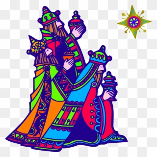 Vector Freeuse Library Three Kings Big Image - Three Wise Men Png Clipart