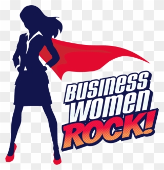 Business Women Rock Clipart