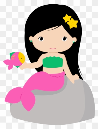 View All Images At Png Folder - Mermaid Clipart Transparent Png