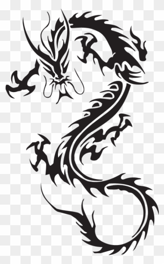 Clip Freeuse Stock Chinese Dragon Png By - Dragon Tattoo Transparent Background