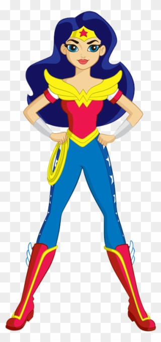 Vector Superhero Female - Wonder Woman Dc Super Hero Clipart