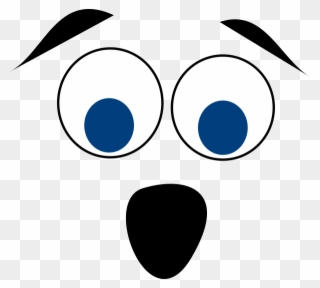 Surprised Cartoon Face Png Clipart