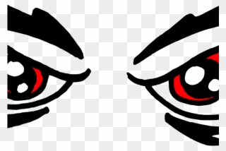Red Eyes Clipart - Angry Eyes Drawing Cartoon - Png Download