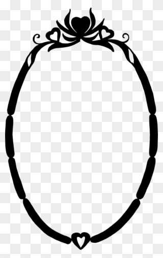 1728 × 2748 Px - Vector Oval Frame Png Clipart