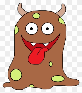 Clip Art Monsters - Brown Monster Clipart - Png Download