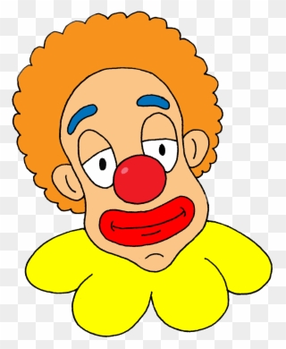 Clipart Info - Clown Head No Background - Png Download