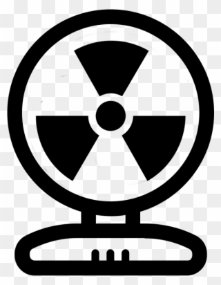 Cropped Road Signs - Radiation Symbol Clipart