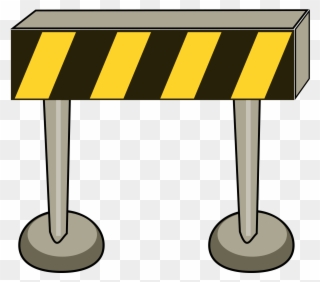 Barrier Clipart Road Barrier - Barriere Clipart - Png Download