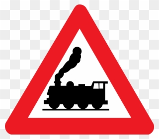 Open - Train Sign Clipart