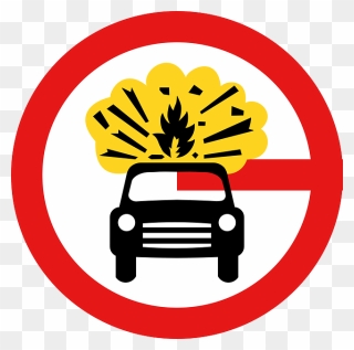The Road Sign Car Bomb Kaboom Clipart - Margaret Calvert And Jock Kinneir Road Signs - Png Download