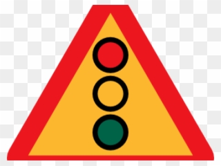 Road Clipart Robot - Traffic Lights Sign - Png Download