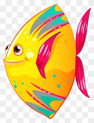 ○•‿✿⁀ocean Safari‿✿⁀•○ - Colorful Fish Cartoon Clipart