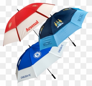Premier Licensing - Premier League Football Chelsea Fc Umbrella Clipart