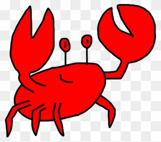Crabs Clipart Shrimp - Friendly Crab - Png Download