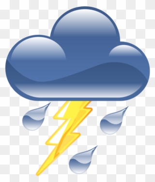 Thunderstorm Free Png Image - Thunderstorm Clipart Transparent Png