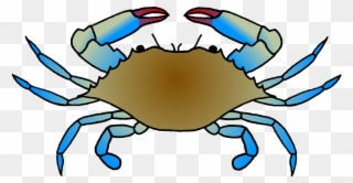 Clip Art Black And White Download Crab Transparent - Blue Crab Clip Art - Png Download