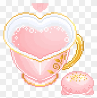 Pixel Clipart Pastel - Mug Cake - Png Download