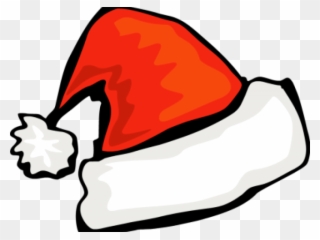 Picture Of Santa Hat - Cartoon Santa Hat Png Clipart