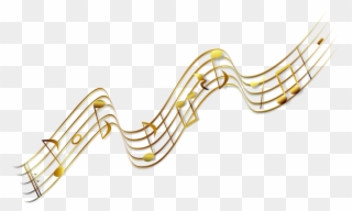 Free Flying Score Remix - Vetor Notas Musicais Png Clipart