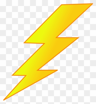 Graphic Royalty Free Lighting Bolt Picture - Transparent Background Lightning Clipart Png