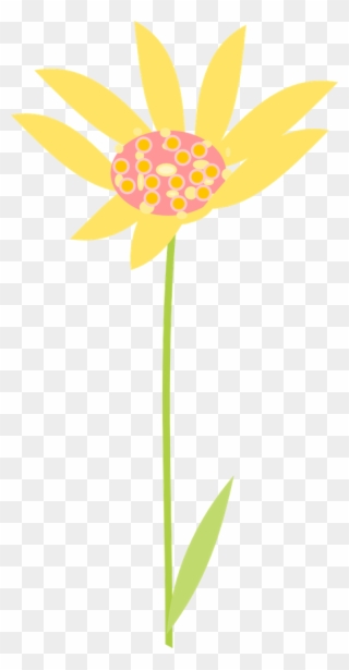 Yellow Scrap Flower Png - Portable Network Graphics Clipart