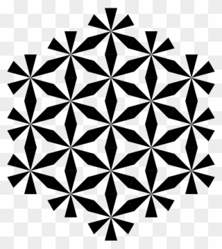 Hexagonal Clip Art Download - Sacred Geometry Clipart - Png Download