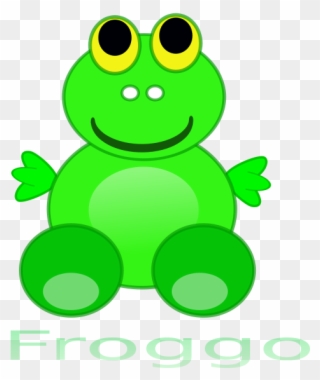 Frog Froggo Clip Art - Custom Baby Frog Shower Curtain - Png Download