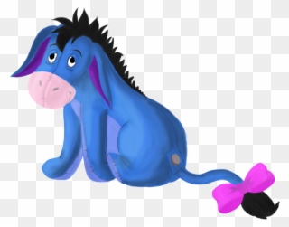 Eeyore Just Cause By Shaina773 - Winnie-the-pooh Clipart