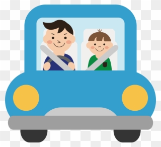 Vector Free Stock Big Image Png - Clipart Riding In Car Transparent Png