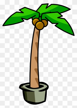 More From My Site - Club Penguin Palm Tree Clipart