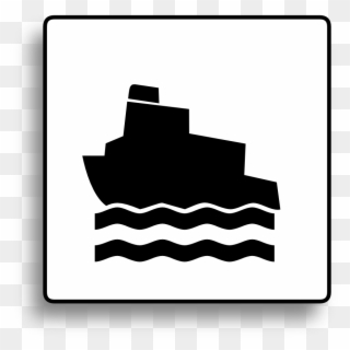 Onlinelabels Clip Art Ferry Icon For Use - Ferry Icon Vector - Png Download