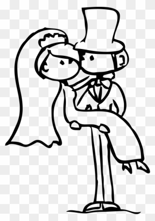 35 - Cartoon Wedding Clipart