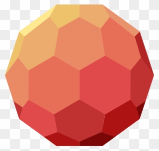 Ball Geometry Geometric Diamond Clipart Transparent - Geometric Ball - Png Download