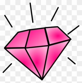 Ring - Pink Diamond Clip Art - Png Download