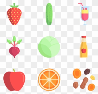 Good Clipart Healthy Food - Icon - Png Download