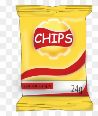 Food At Getdrawings Com Free For Personal - Transparent Background Potato Chips Clipart - Png Download
