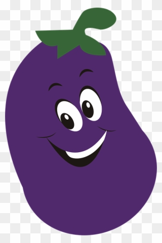 Vegetable, Food, Eggplant, Violet, Healthy - Food Clipart