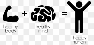 Health Png Transparent Images - Healthy Body Healthy Mind Happy Human Clipart