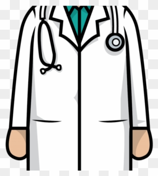 The Doctor Clipart Coat - Clip Art Physician - Png Download