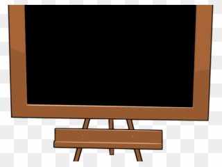 Education Clipart Board - Blackboard Easel Clipart - Png Download