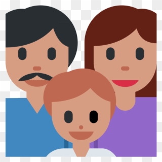 Smile Clipart Child Infant Clip Art - Family Emoji - Png Download
