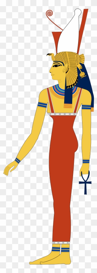 A Contemporary Image Of Goddess Mut, Depicted As A - Mut Egyptian Goddess Clipart