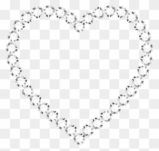 Diamond Heart Png Clip Art Image - Diamond Heart Png Transparent Png