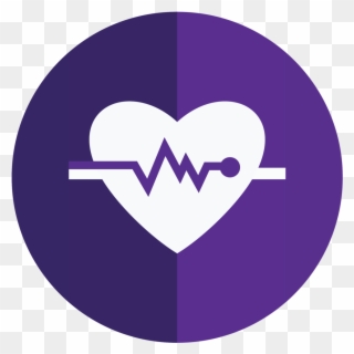 Heart Purple-01 - Heart Clipart