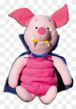 Disney Pooh's Friend Plush Halloween Vampire Piglet Clipart