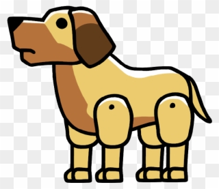 Great Dane - Scribblenauts Dog Clipart